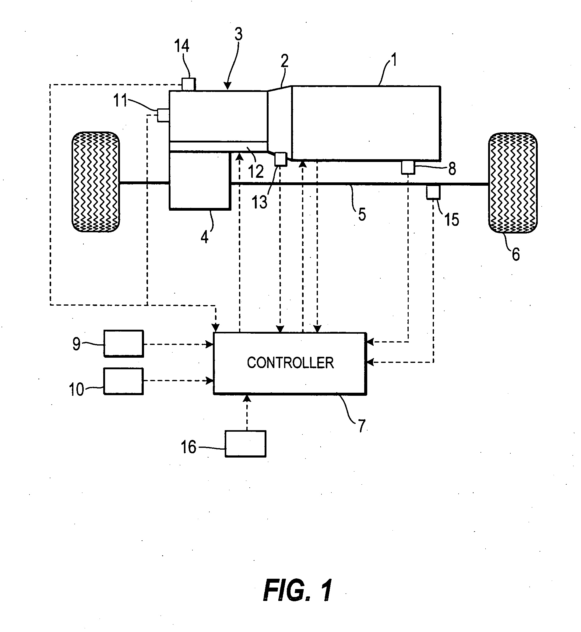 Vehicle transmission control system