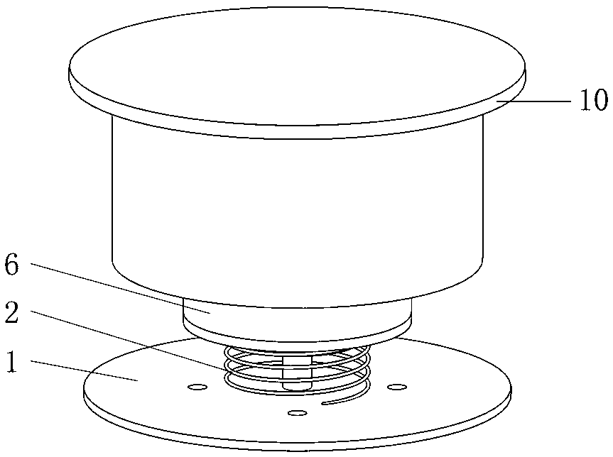 Double spring magnetorheological shock absorber