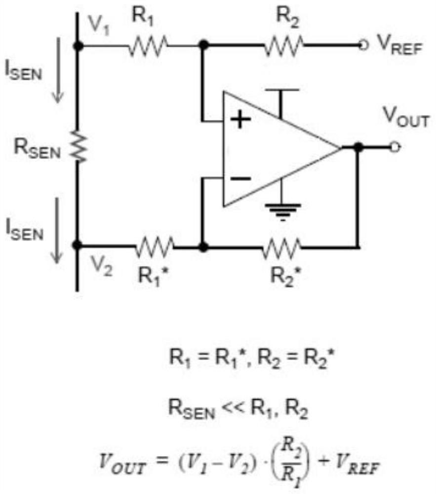 Current detection amplifier circuit with wide input common-mode voltage range