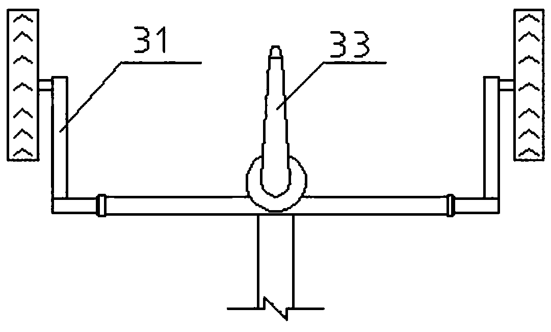 Reel sprinkling irrigation machine