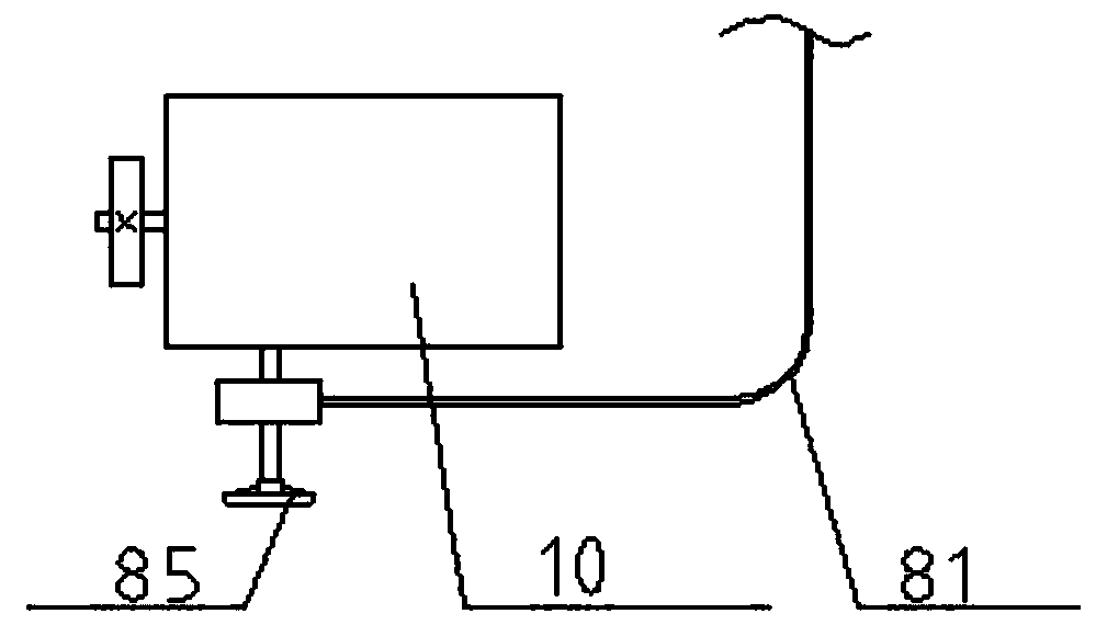 Reel sprinkling irrigation machine