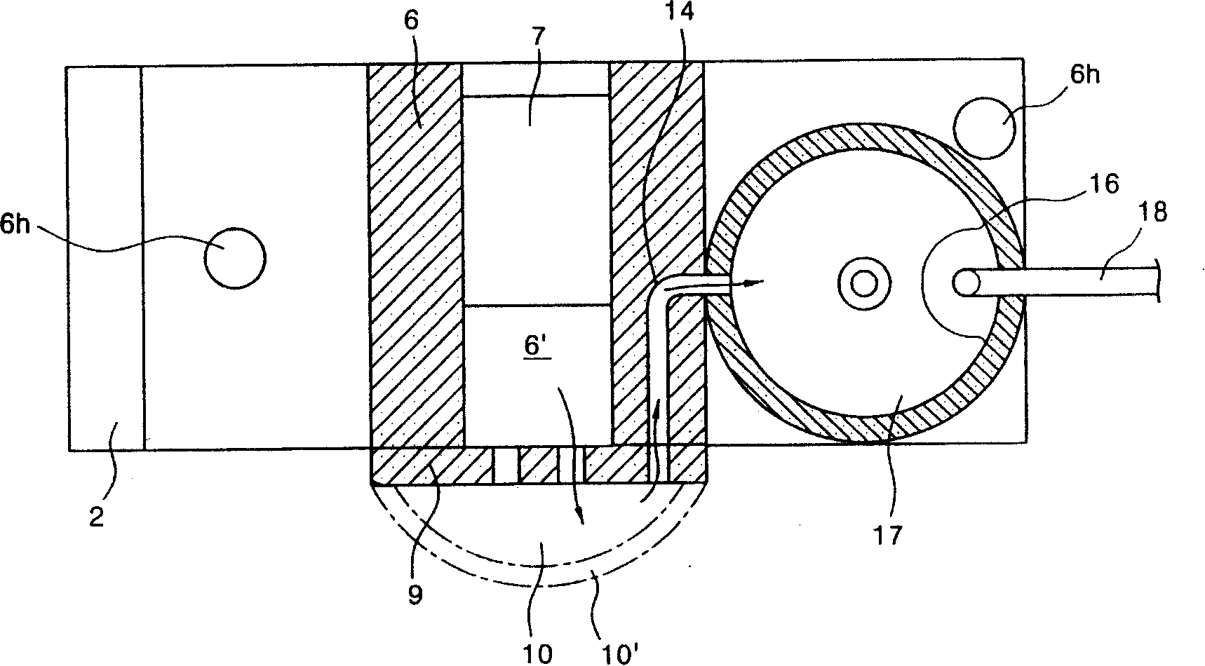 Discharge silencer fixing structure for hermetic compressor