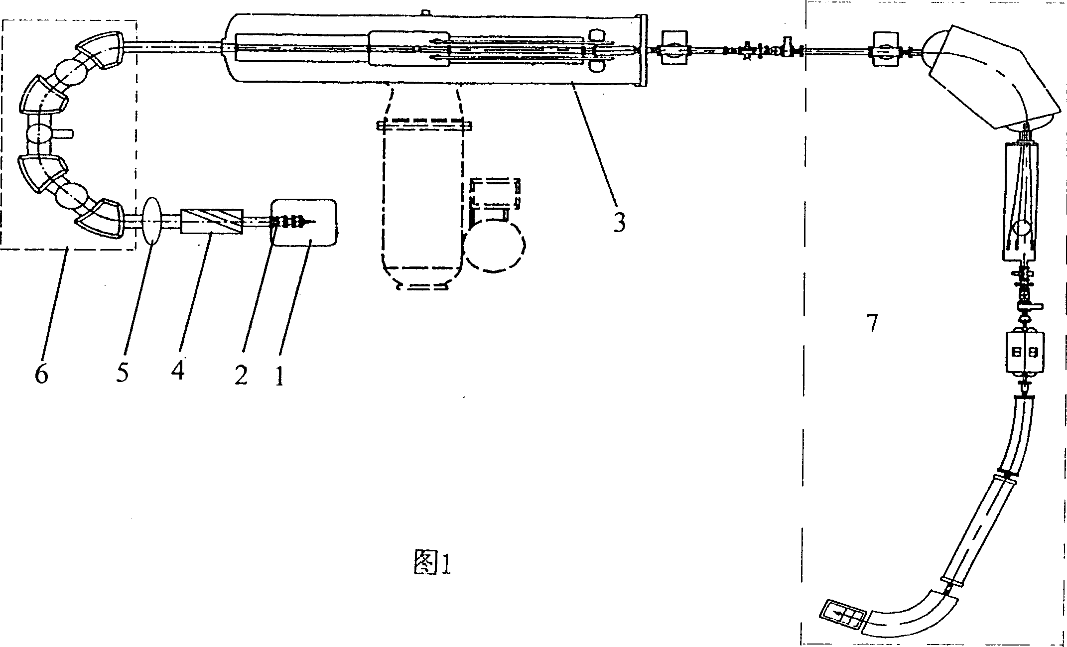 Double-injected tandom accelerator mass spectrometer