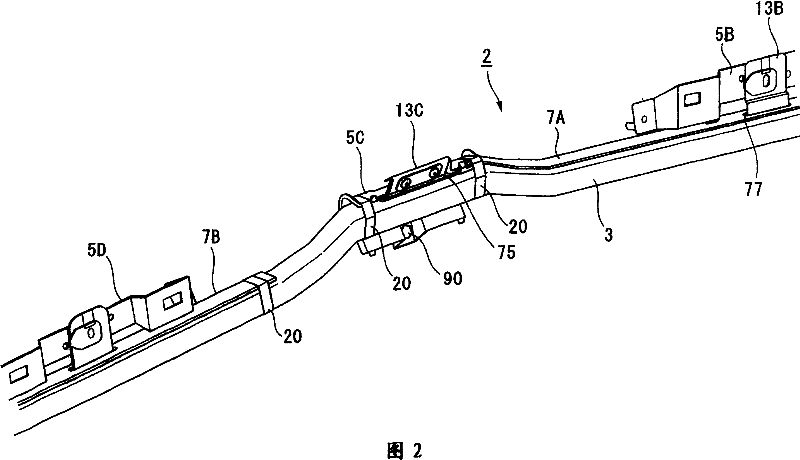 Curtain airbag apparatus