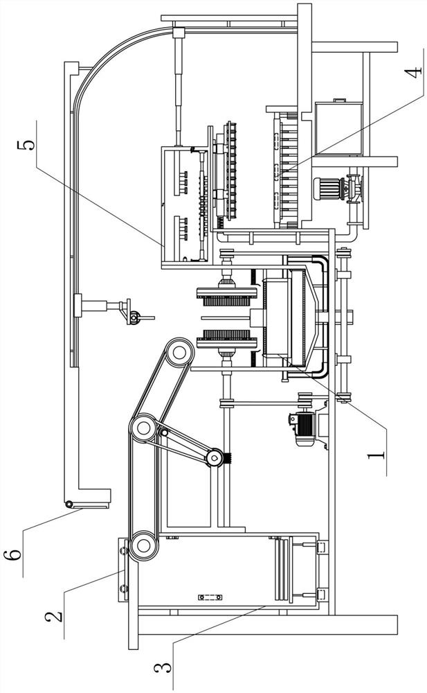 A secondary shaping device for fiberboard composite board