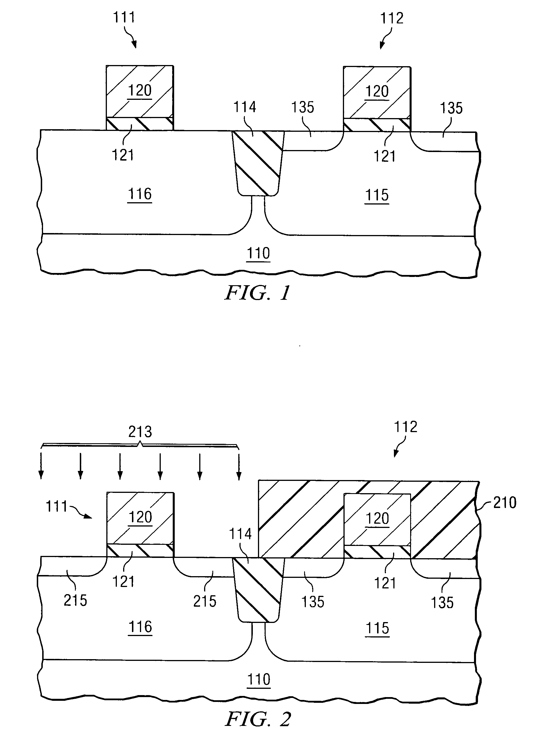 Structures and methods for forming a locally strained transistor