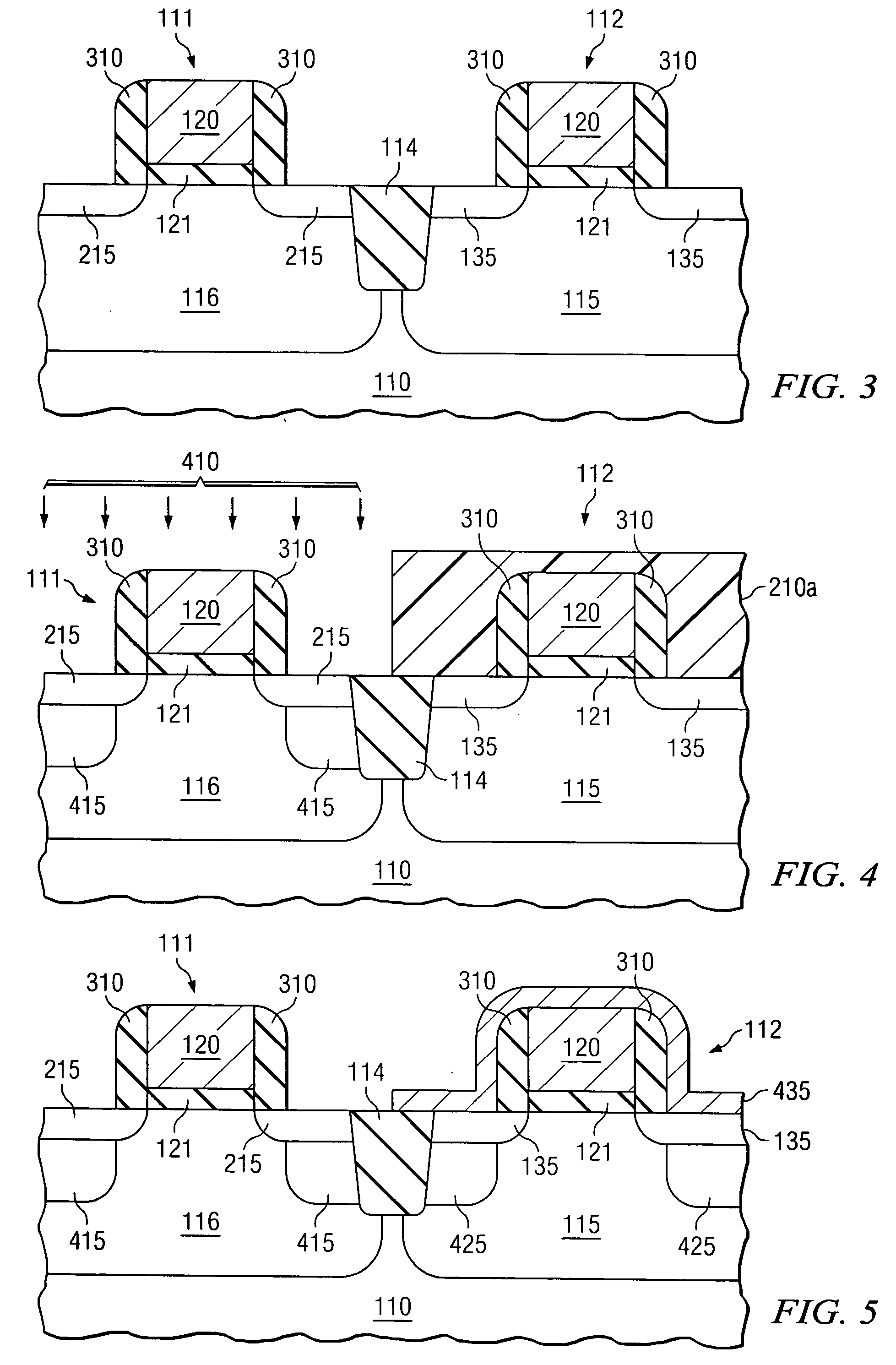 Structures and methods for forming a locally strained transistor