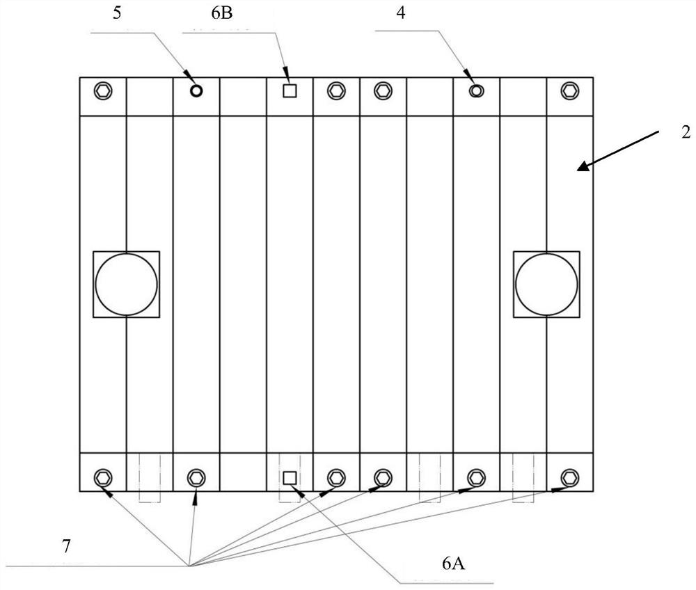 A positioning and locking device for replaceable electronic equipment outside the cabin