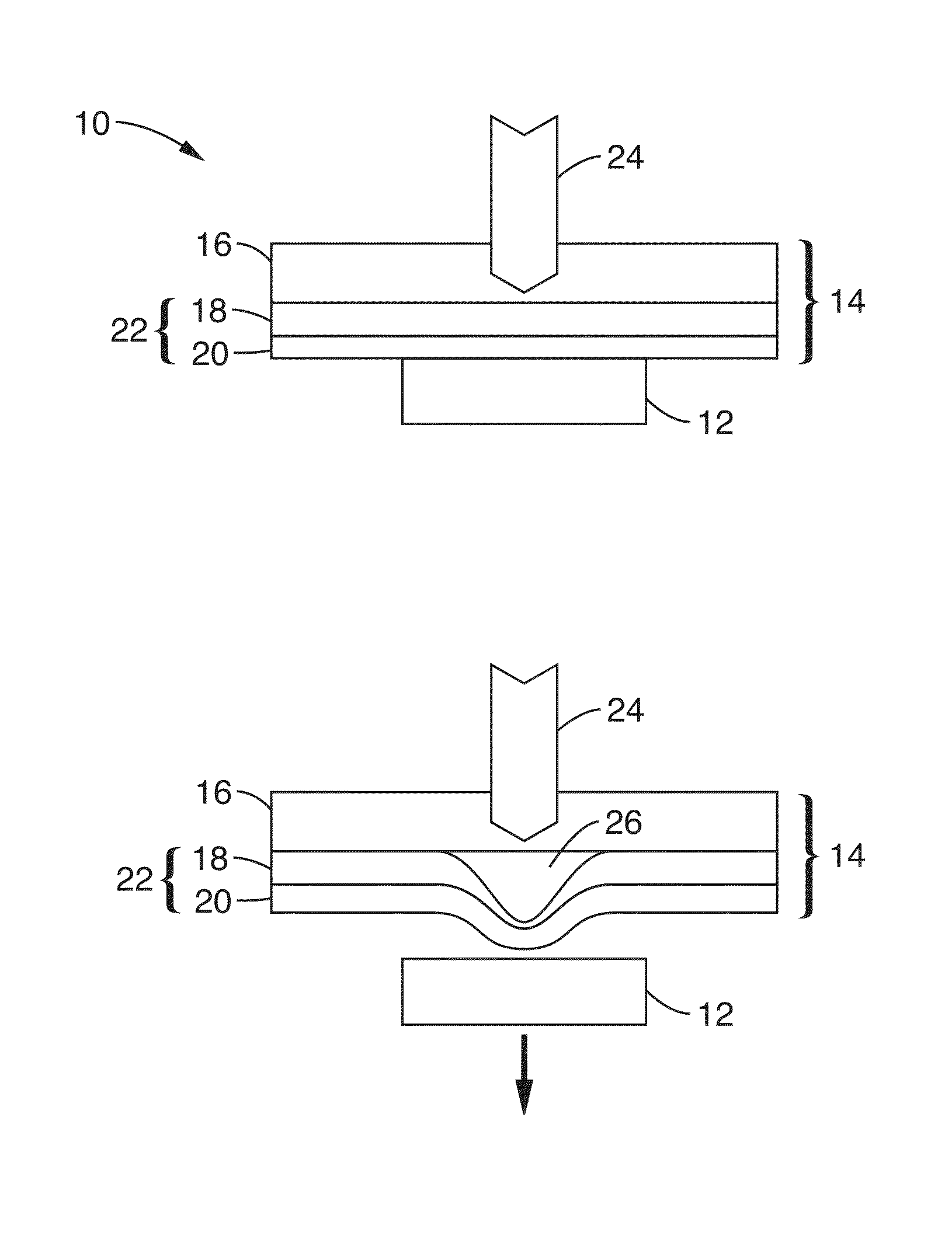 Selective laser-assisted transfer of discrete components