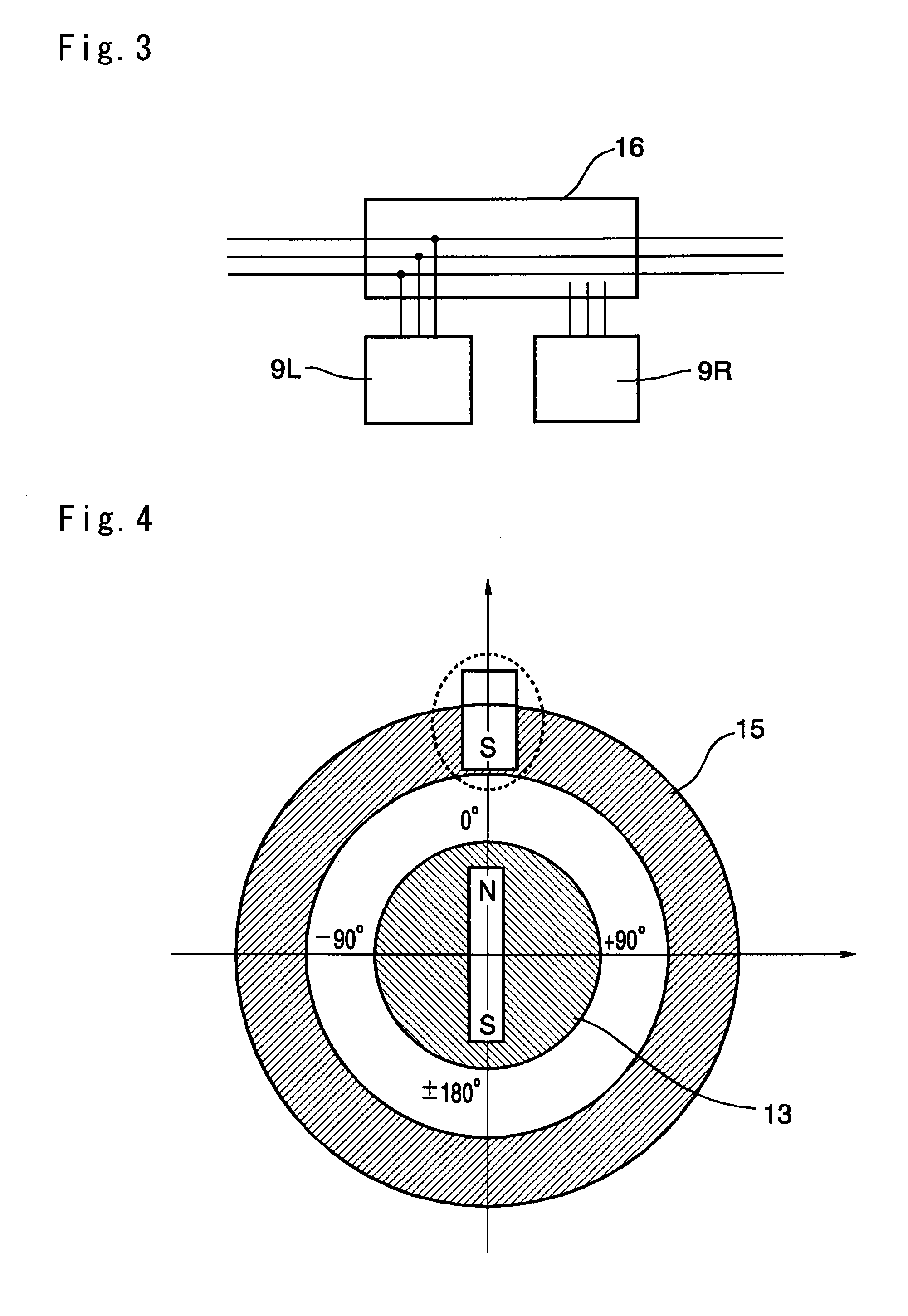 Control device for drive motors