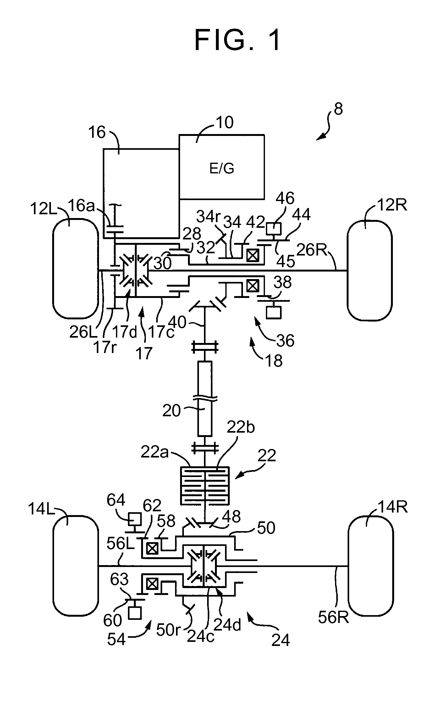Control system for four-wheel drive vehicle