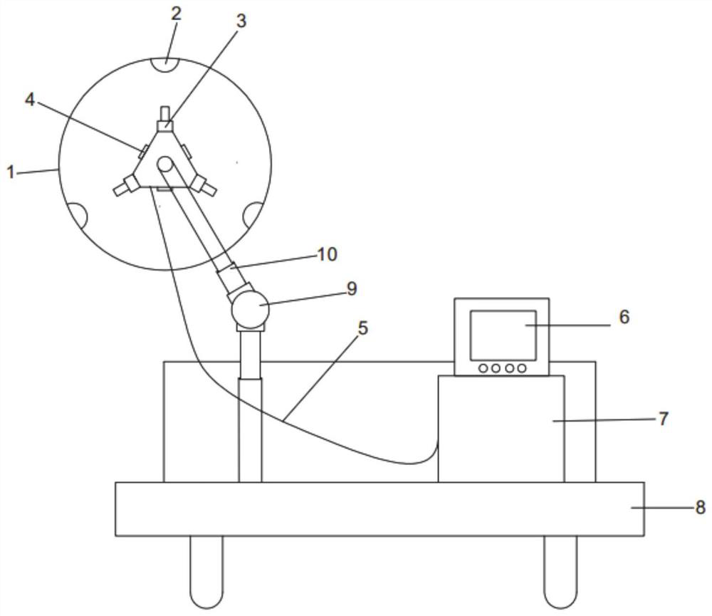 A panoramic imaging system and method based on a vehicle-mounted drill-and-blast tunnel