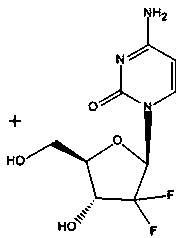 Preparation method and application of gemcitabine-phospholipid complex