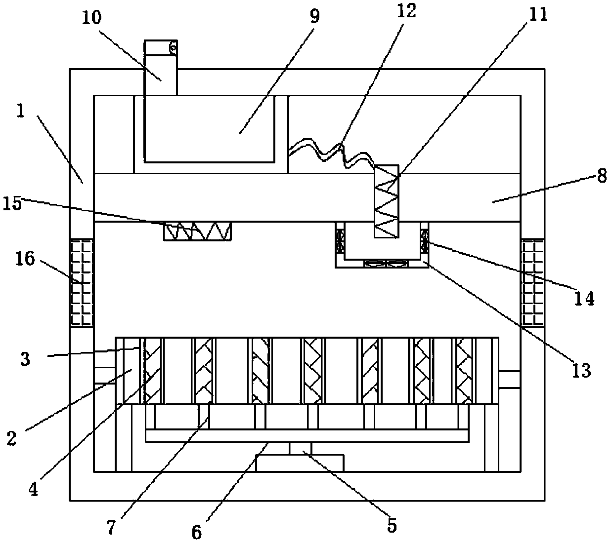 Dendrobium officinale soilless culture device