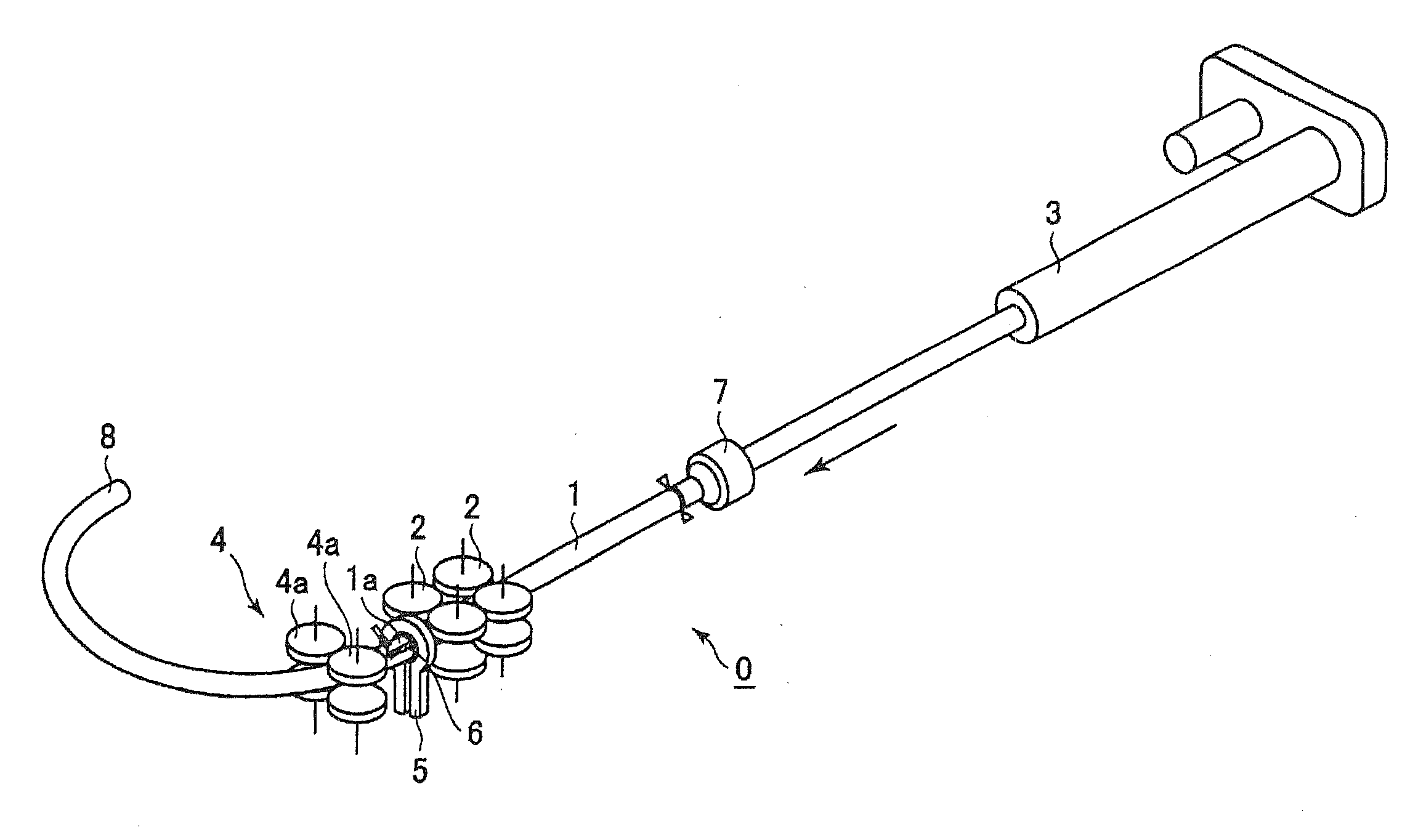 Induction heating coil, and an apparatus and method for manufacturing a worked member