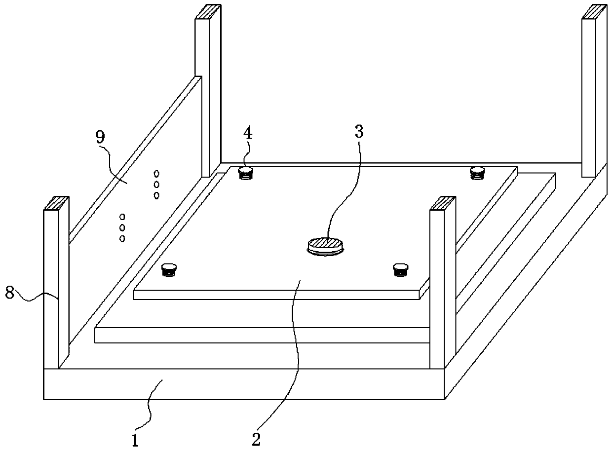 Chill grid line processing equipment and processing technology thereof