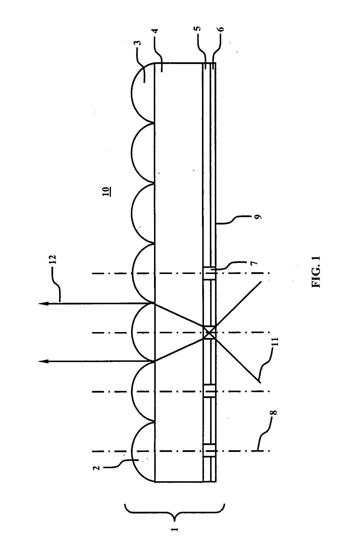 Method and apparatus for aperture sculpting in a microlens array film