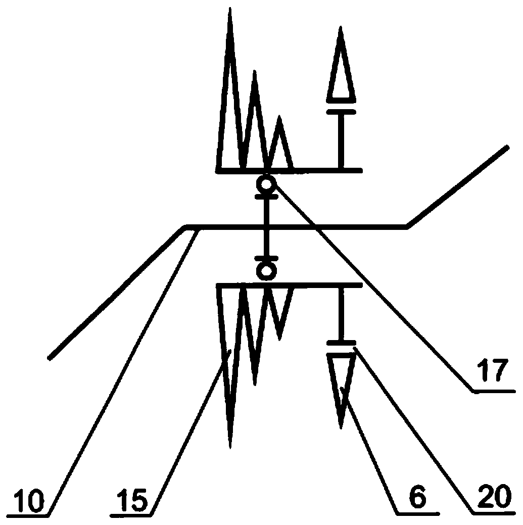 Motorized bicycle transmission