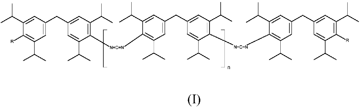 Novel carbodiimides, processes for their production and uses