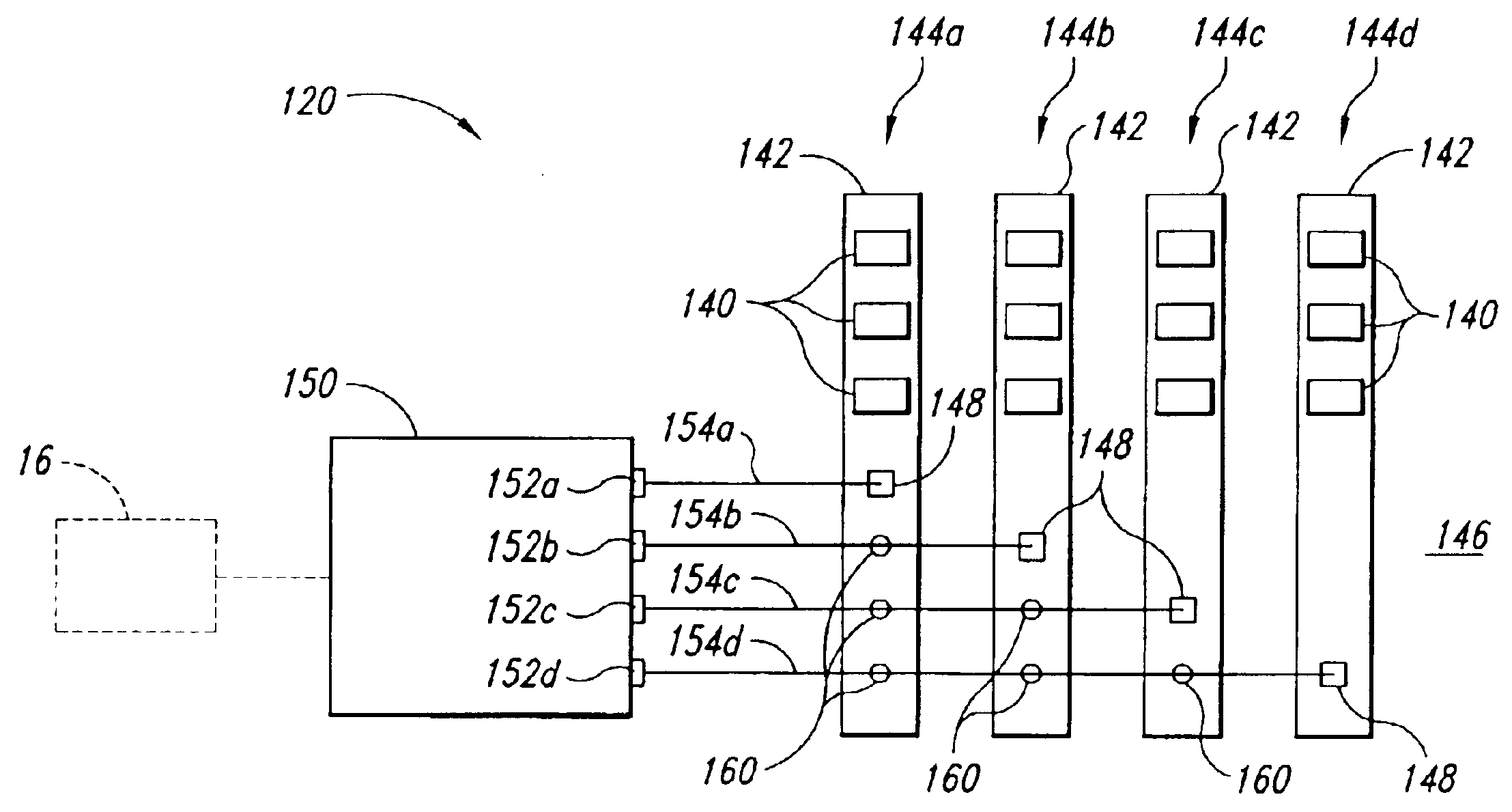 Apparatus and methods for optically-coupled memory systems