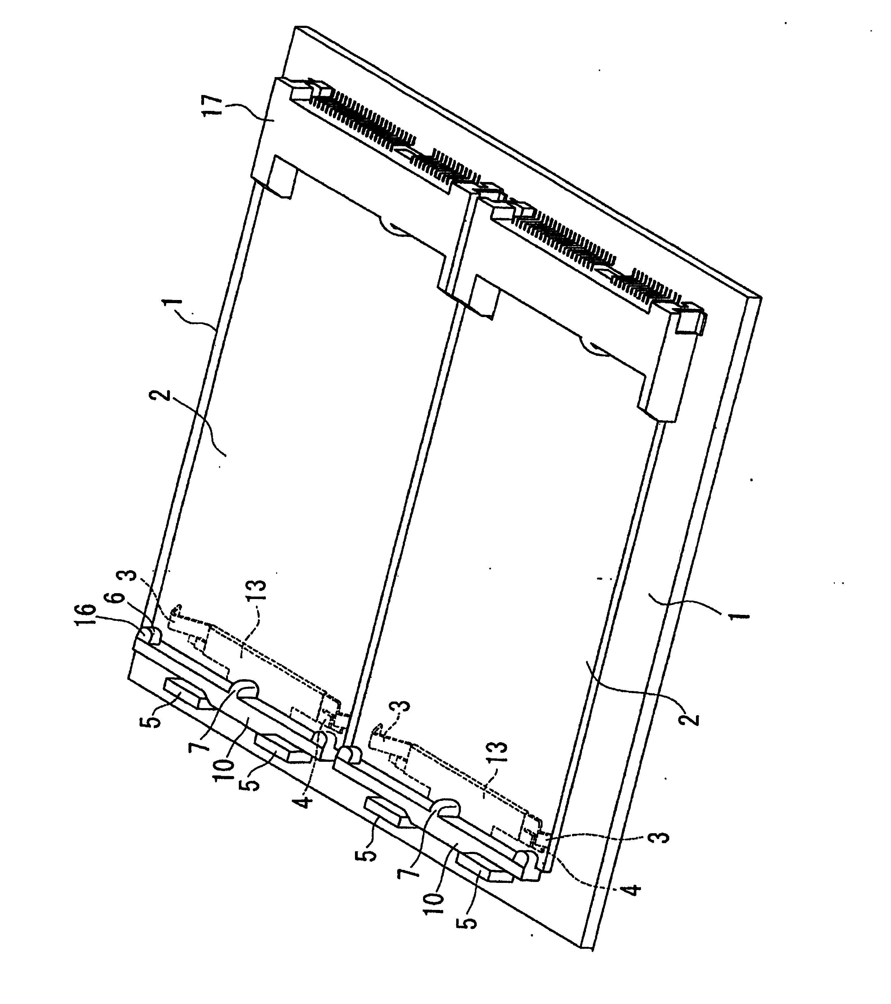 Board securing device