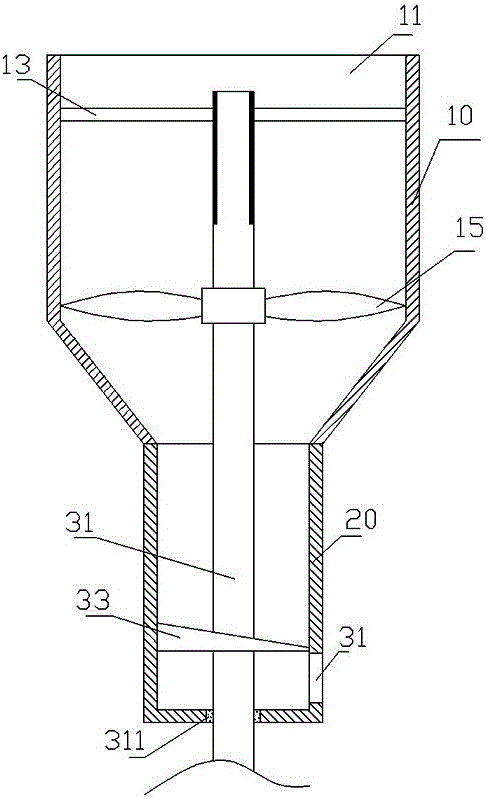 Beancurd jelly discharging device for bean products