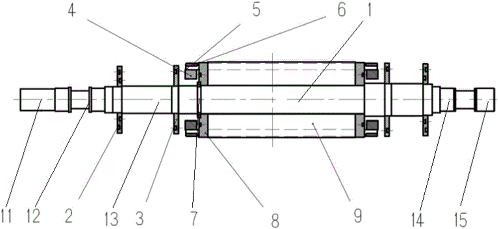 Rotor of ultrahigh-speed asynchronous motor