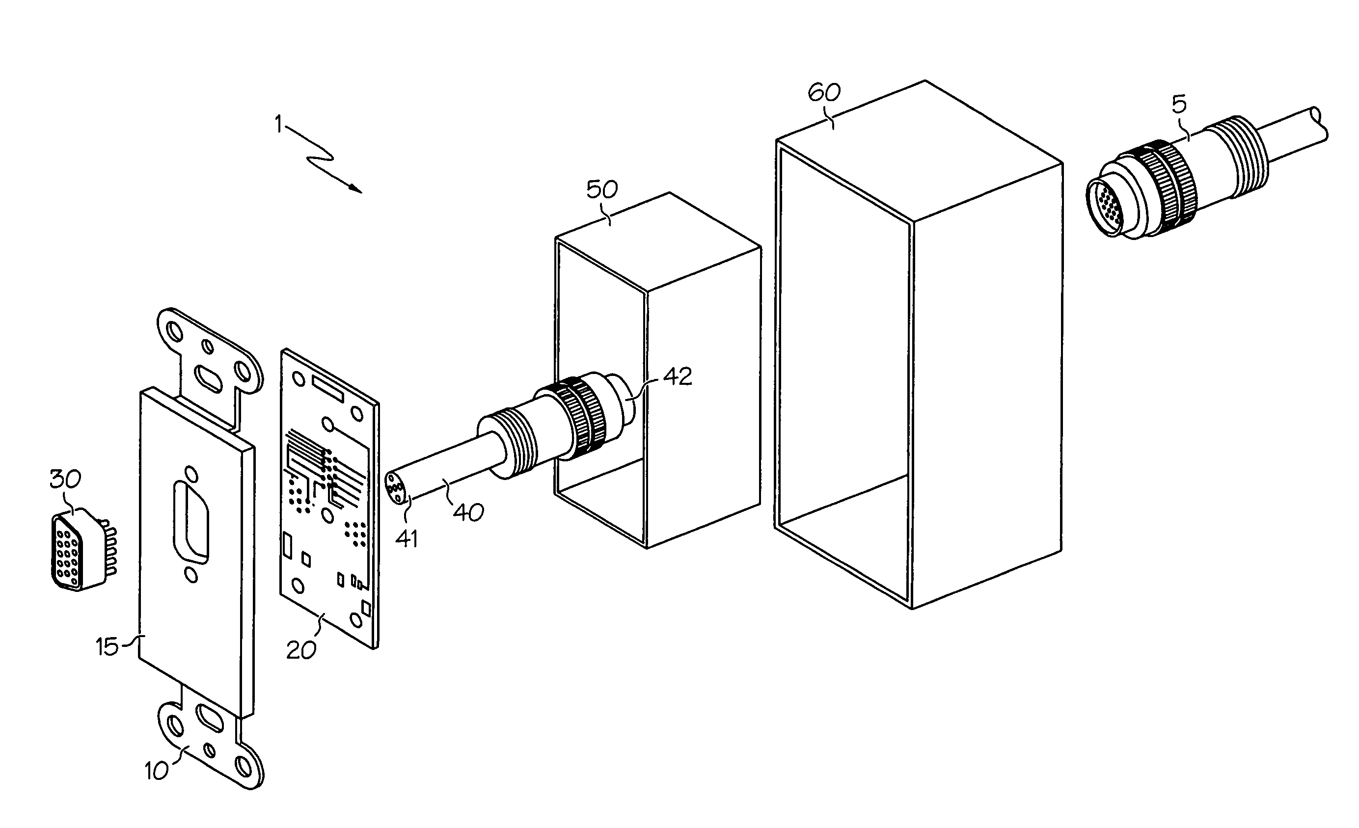 Integrated wall plate assembly and premise wiring system incorporating the same