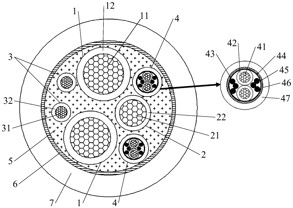 A kind of fast charging cable for electric vehicle and preparation method thereof