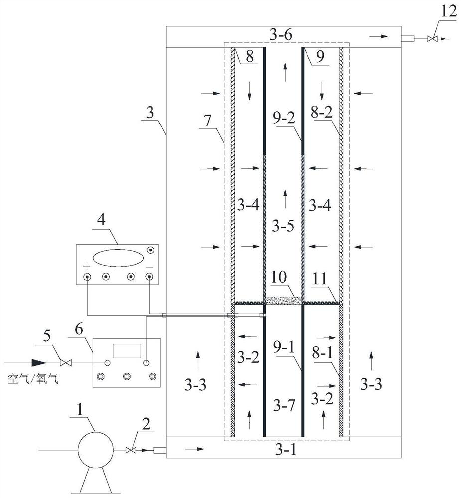 Water treatment system with ozone enhanced electric filtration and water treatment method