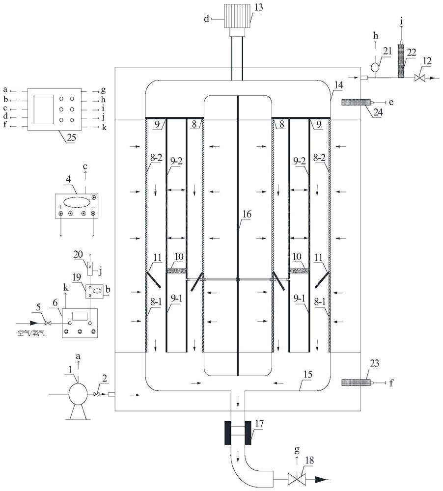 Water treatment system with ozone enhanced electric filtration and water treatment method