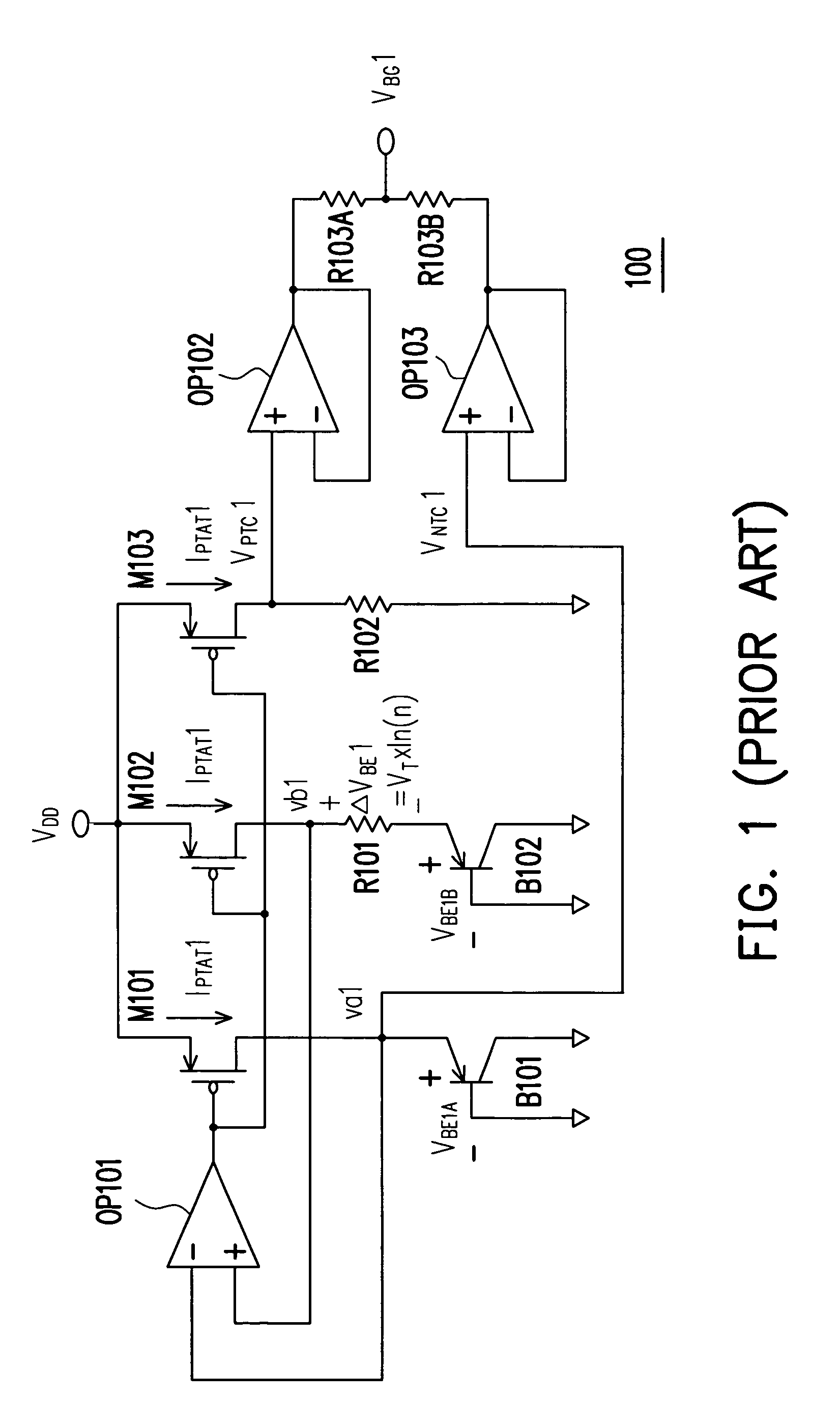 Non-linearity compensation circuit and bandgap reference circuit using the same