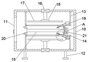 A kind of preparation device of small size high specific capacitance capacitor