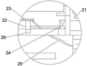 A kind of preparation device of small size high specific capacitance capacitor