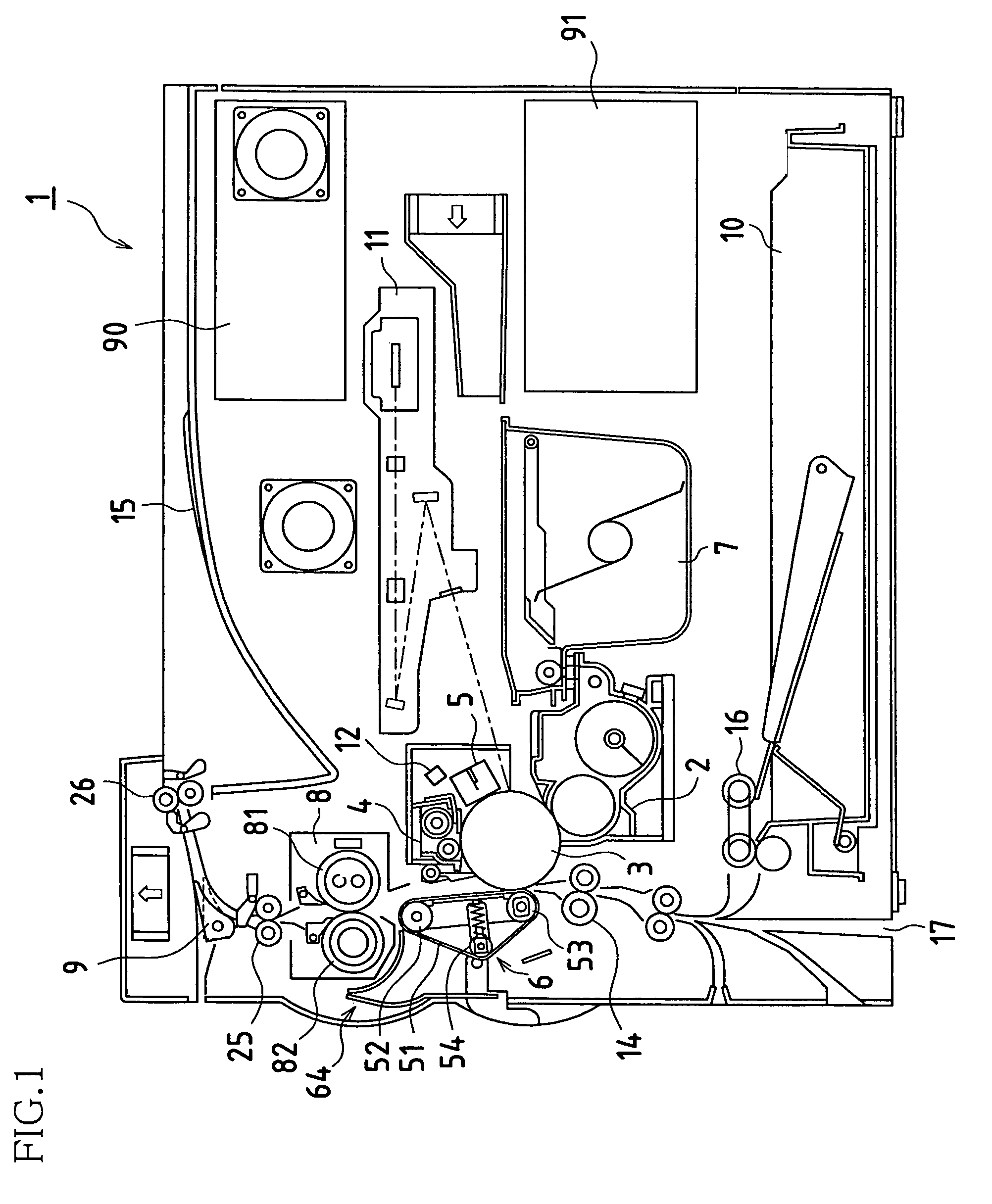 Image forming apparatus and transfer apparatus employing endless belt