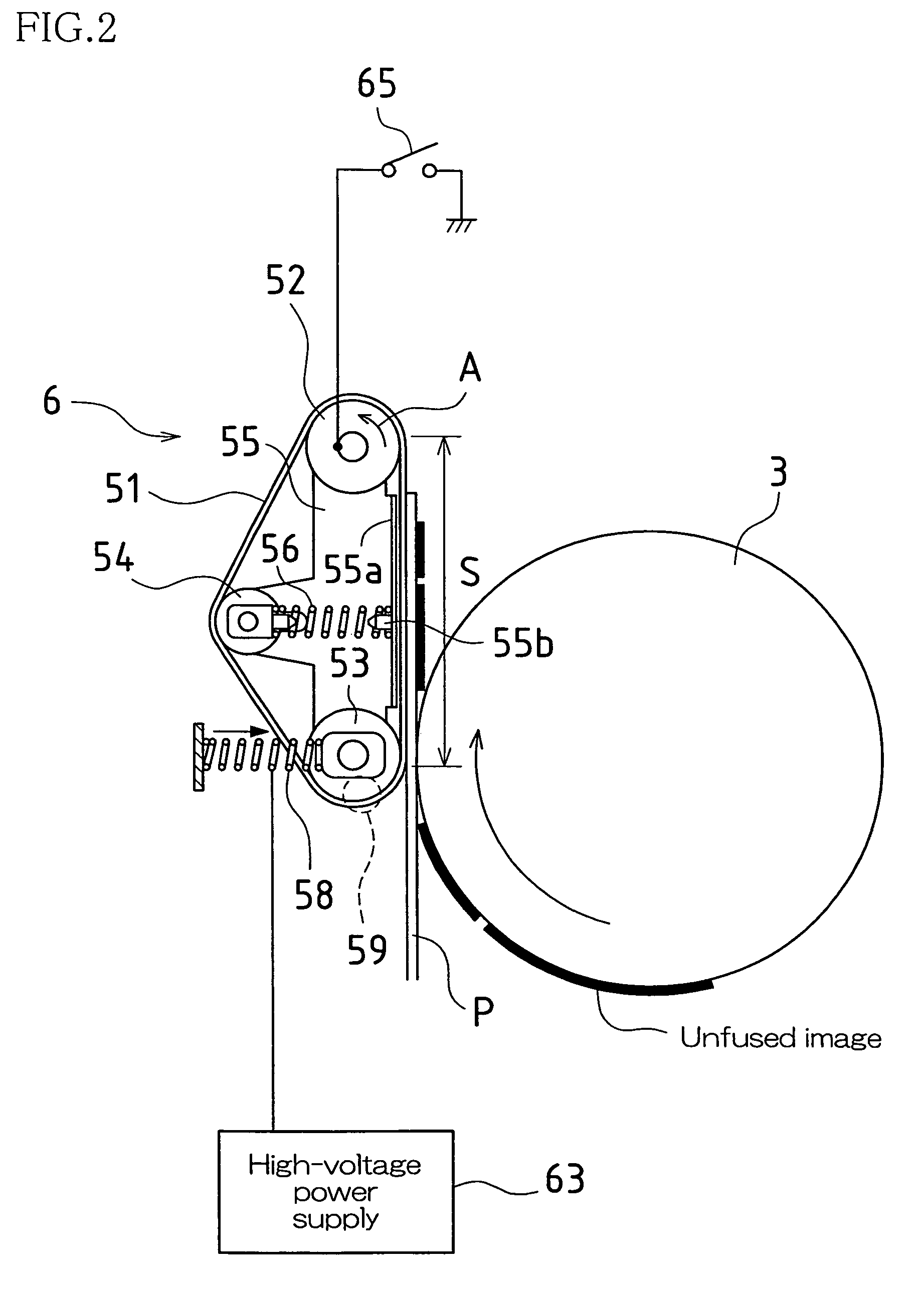 Image forming apparatus and transfer apparatus employing endless belt