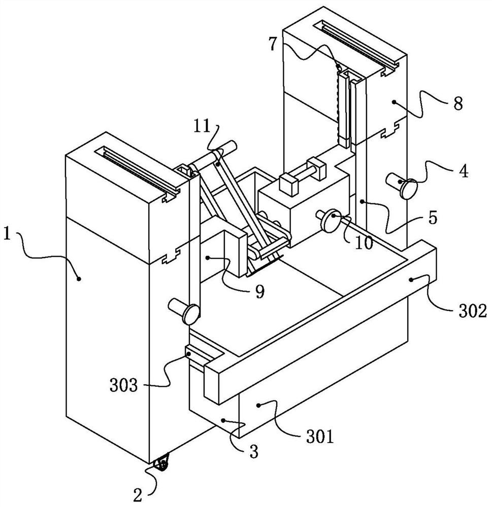 Shearing device of shear wall pulling piece and using method