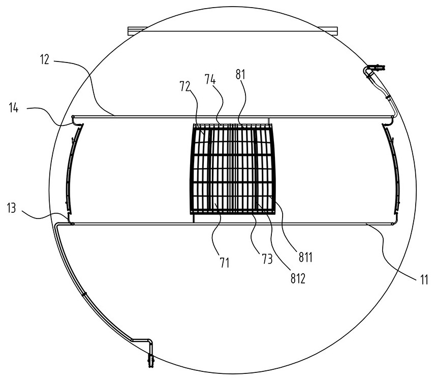 A melon petal heat sink