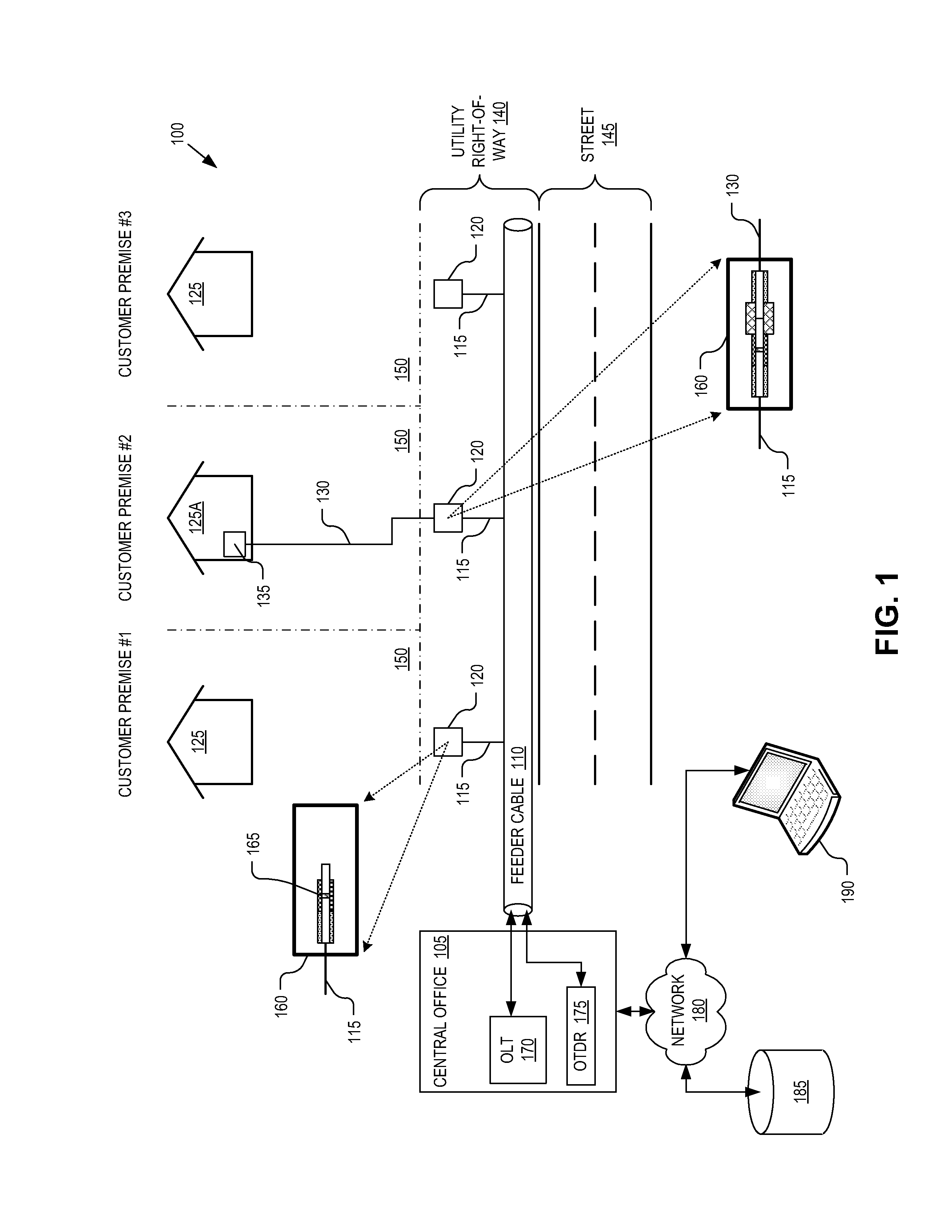Installation of fiber-to-the-premise using optical demarcation devices