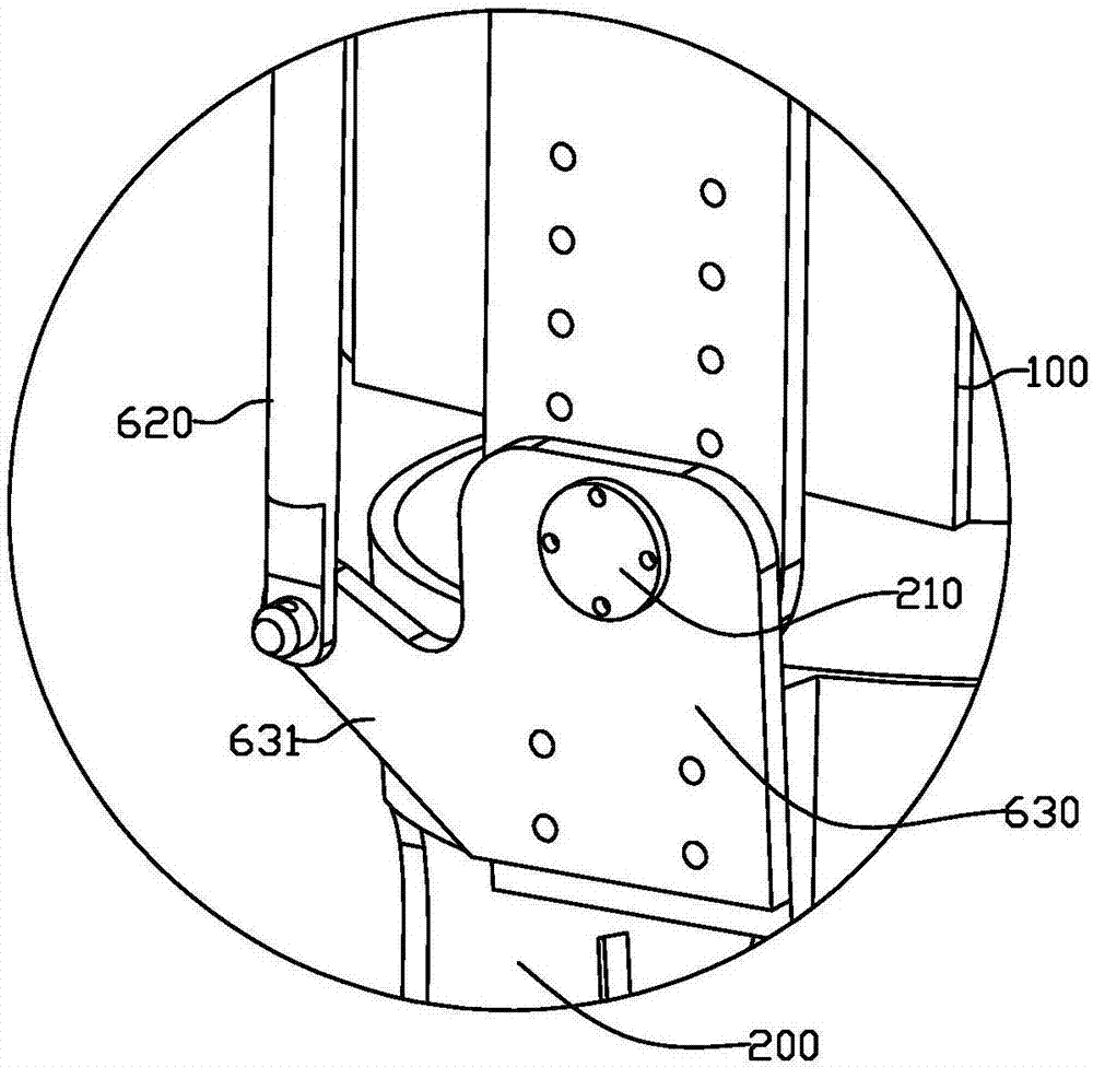 Separation type lower limb rehabilitation device