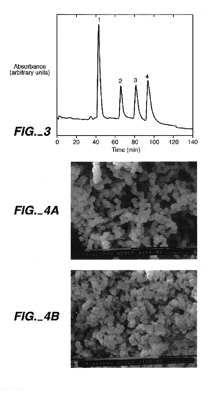 Photopolymerized sol-gel column and associated methods