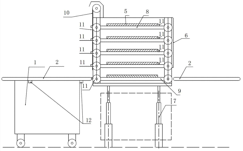 Standard component storage device and photovoltaic module testing system with same