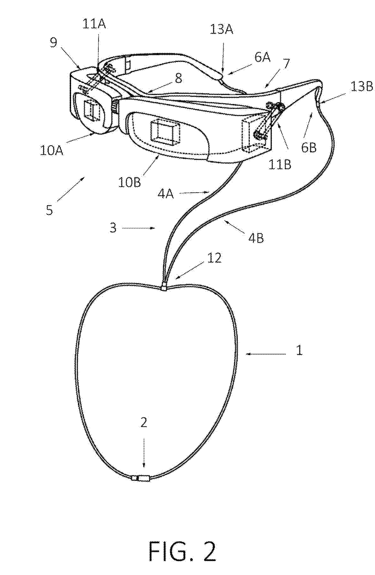 Smart glasses with a fixed frame and a rotatable frame