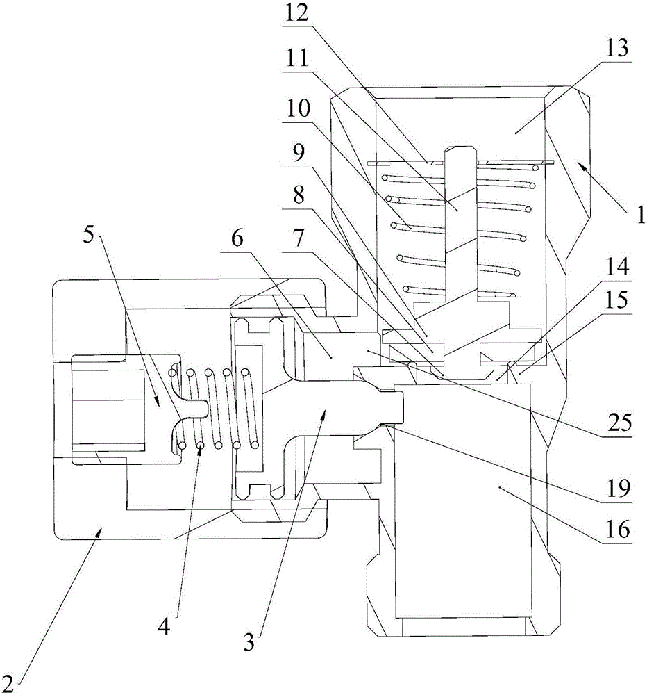 Closed safety valve and electric water heater