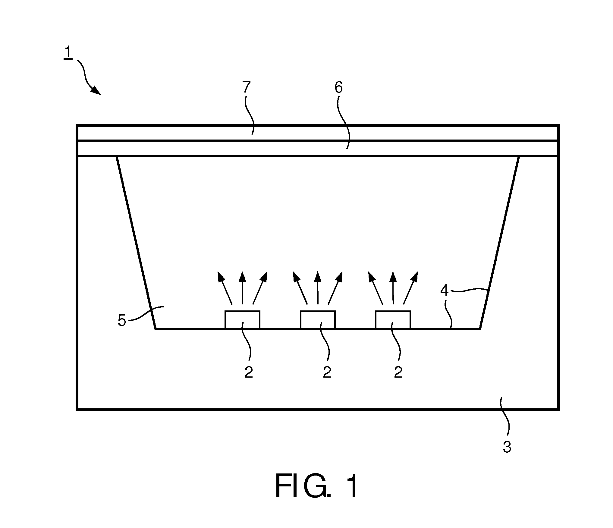 Illumination system with light source, radiation converting element and filter