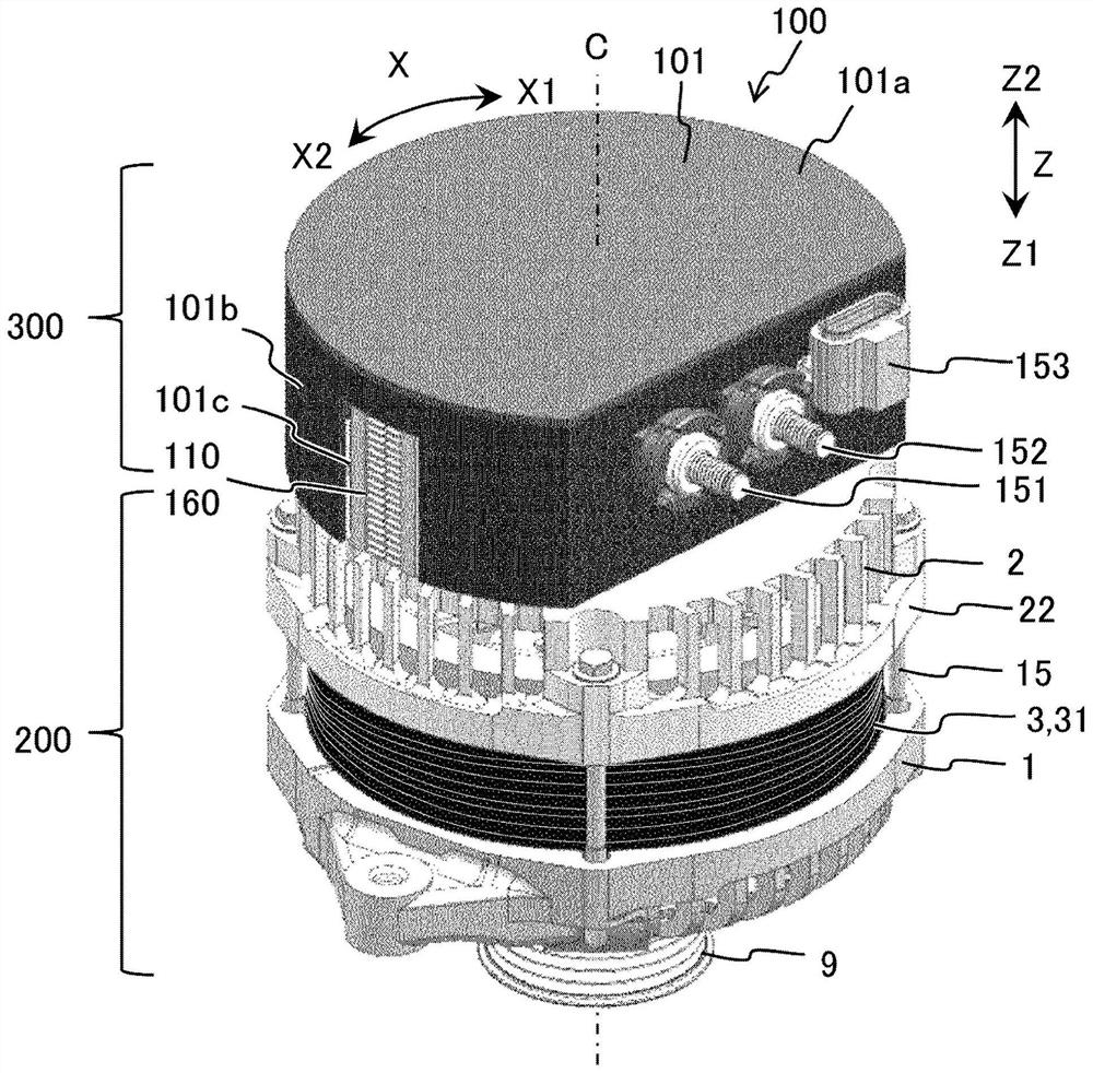 Rotating electric machine