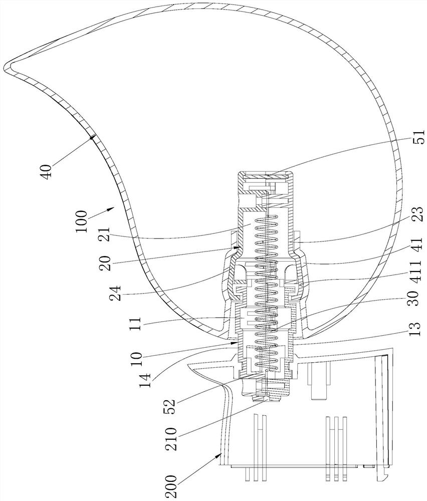 Tail structure and robot