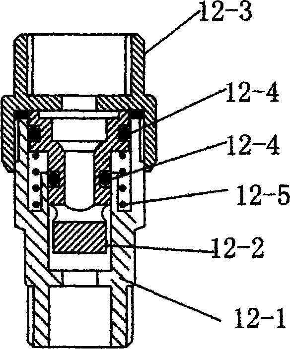 Vertical instant-heating electric water heater with pressure adjusting function