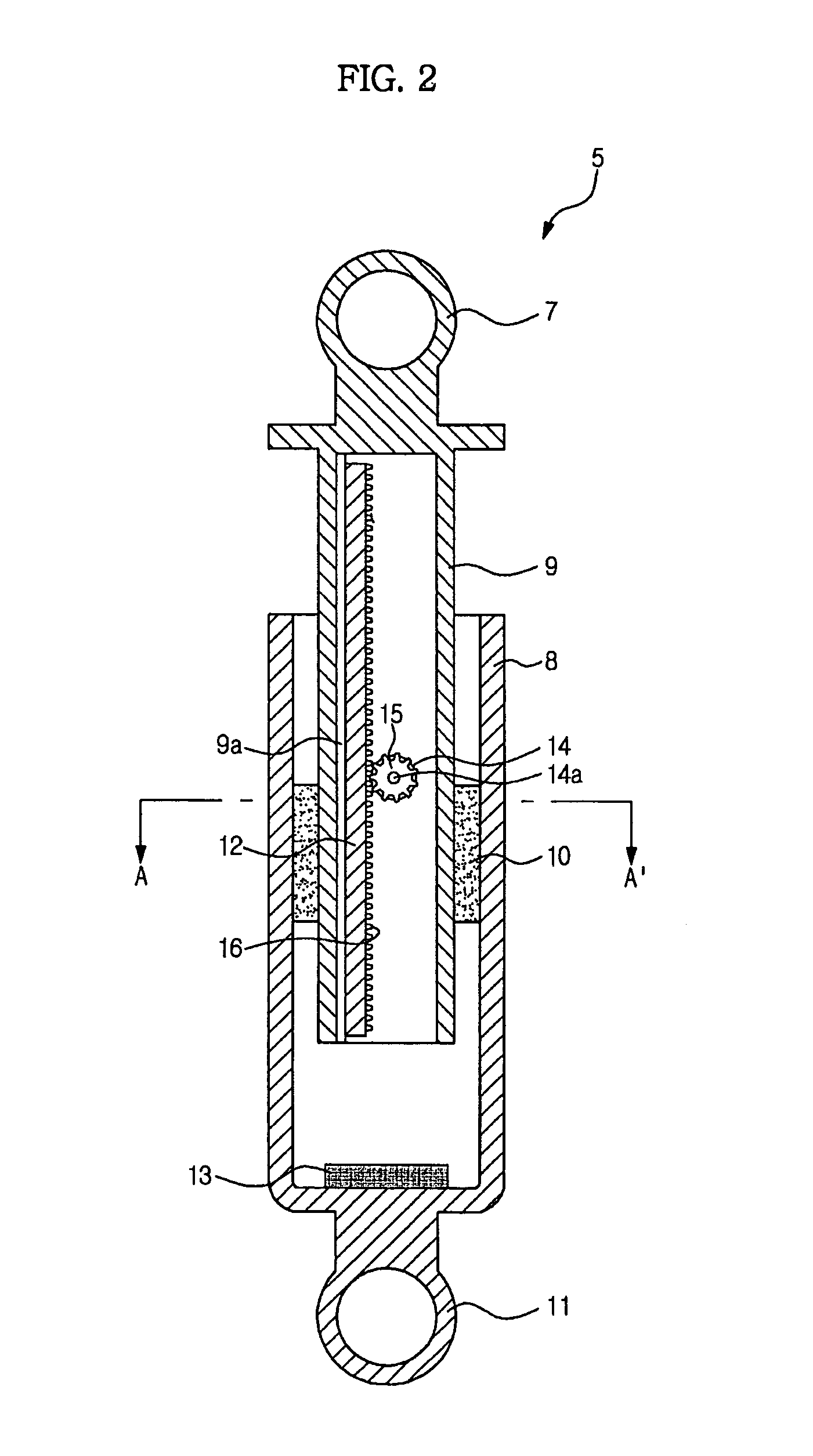 Damper, washing machine with the same and control method thereof
