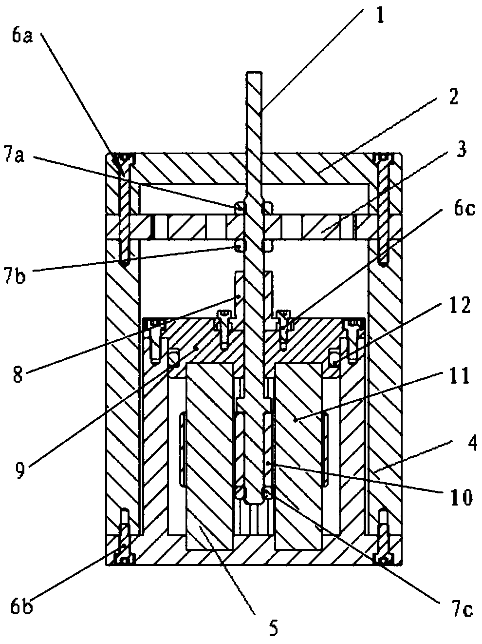 Damping-variable rigidity-adjustable absorber